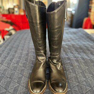 Cavage Tall Black Riding Boots – Made in Brazil – Slim Calf Dream